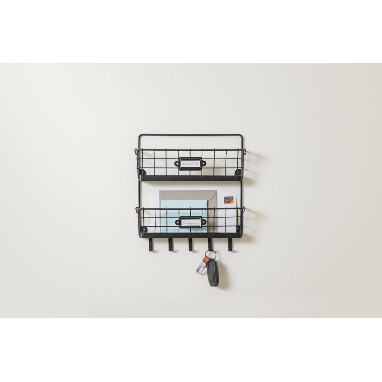 Wire letter best sale rack wall mounted